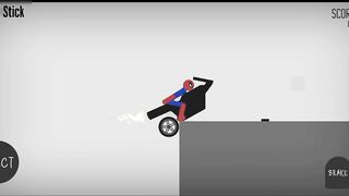 Best Falls | Stickman Dismounting funny moments #77