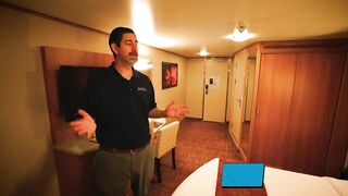 Celebrity Reflection | Inside Stateroom Full Walkthrough Tour & Review 4K | Celebrity Cruises