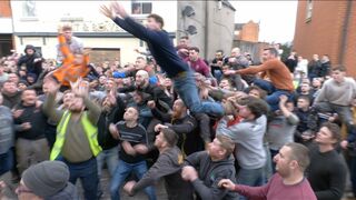 Punches thrown as brutal Atherstone Ball Game 2022 returns after absence