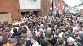 Punches thrown as brutal Atherstone Ball Game 2022 returns after absence