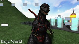 Shin Godzilla Roars Evolution In Roblox Games