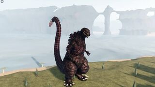 Shin Godzilla Roars Evolution In Roblox Games