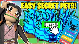 REBIRTH CHAMPIONS X - HOW TO HATCH *SECRET PETS* EASILY OVERNIGHT! - ROBLOX!