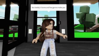 “When your mommy leaves you with your daddy” | Brookhaven Meme (Roblox)