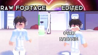 RAW FOOTAGE VS. EDITED ||Roblox edit