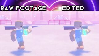 RAW FOOTAGE VS. EDITED ||Roblox edit