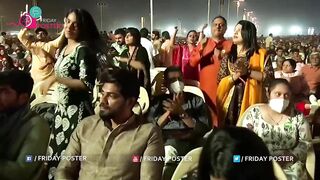 Bheemla Nayak Nithya Menon Dance at Isha Yoga Center | Maha Shivaratri 2022 Celebrations