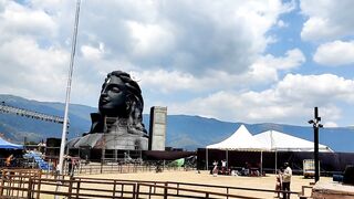 Maha Shivaratri 2022 with Adi Yogi at Isha Yoga Center.