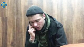 Russian soldier takes the Ukrainian side. Phone call with mom.
