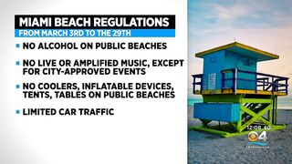 New Rules In Place In Miami Beach, Just In Time For Spring Break