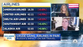 Domestic airlines could see boost from Russia-Ukraine travel concerns: Fmr. Spirit Airlines CEO