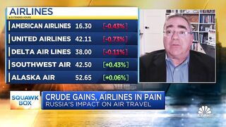 Domestic airlines could see boost from Russia-Ukraine travel concerns: Fmr. Spirit Airlines CEO