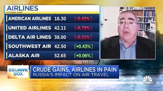 Domestic airlines could see boost from Russia-Ukraine travel concerns: Fmr. Spirit Airlines CEO