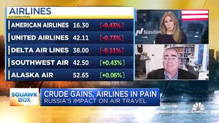 Domestic airlines could see boost from Russia-Ukraine travel concerns: Fmr. Spirit Airlines CEO