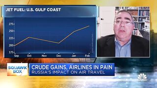 Domestic airlines could see boost from Russia-Ukraine travel concerns: Fmr. Spirit Airlines CEO