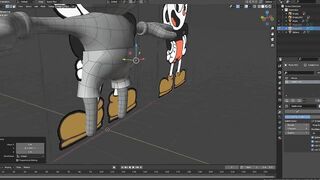 3 Tips for Stylized Character Models in Blender (Cuphead in 3D!)