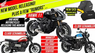 New 2023 Honda Motorcycles? Hawk 11 Official News + Rumored CL500 / CL300 Scrambler models and more!