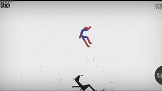 Best Falls | Stickman Dismounting funny moments #79