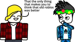 Old Players vs New Players in Roblox 1