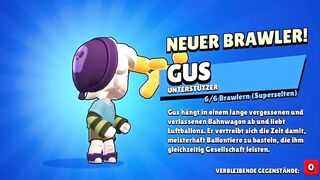 Ich hab den neuen Brawler Gus gezogen - Brawl Stars