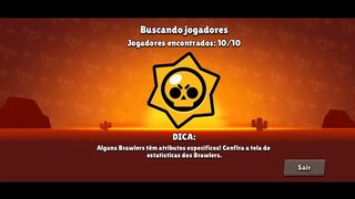 Jogando (BRAWL STARS) e UP nos BRAWLERS!! *GAMEPLAY* Brawl Stars