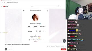 Forsen Reacts to Best Of Plastique Tiara Transformation | TikTok Compilation 2021