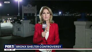 Bronx residents object to migrant shelters at Orchard Beach