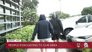 Florida residents evacuate to Palm Beach County as Hurricane Ian approaches