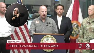 Florida residents evacuate to Palm Beach County as Hurricane Ian approaches