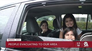 Florida residents evacuate to Palm Beach County as Hurricane Ian approaches