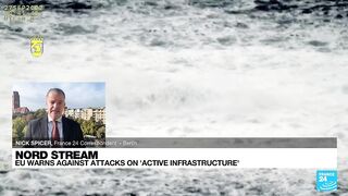 EU sees massive Nord Stream pipeline leaks as 'deliberate act' • FRANCE 24 English