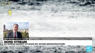 EU sees massive Nord Stream pipeline leaks as 'deliberate act' • FRANCE 24 English