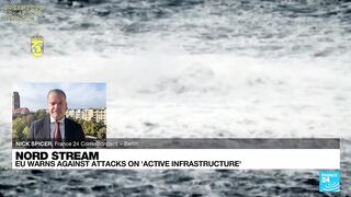 EU sees massive Nord Stream pipeline leaks as 'deliberate act' • FRANCE 24 English