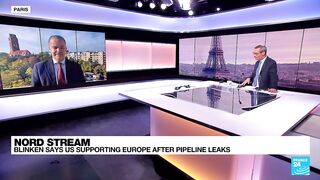 EU sees massive Nord Stream pipeline leaks as 'deliberate act' • FRANCE 24 English