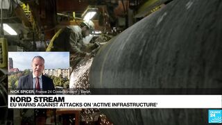 EU sees massive Nord Stream pipeline leaks as 'deliberate act' • FRANCE 24 English