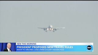 President Biden proposes new travel rules for airlines l GMA