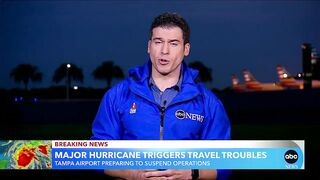 Hurricane causes massive travel disruptions, port closures l GMA