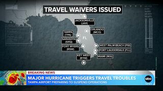 Hurricane causes massive travel disruptions, port closures l GMA