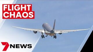 Flight chaos expected amid school holiday travel warning for families | 7NEWS