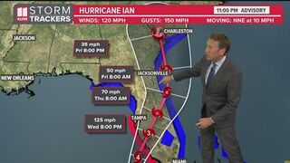 Hurricane Ian Update | Forecast, track and latest models | 11 p.m. Tuesday Advisory