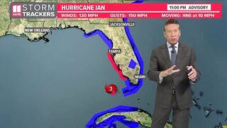 Hurricane Ian Update | Forecast, track and latest models | 11 p.m. Tuesday Advisory