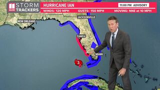 Hurricane Ian Update | Forecast, track and latest models | 11 p.m. Tuesday Advisory