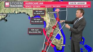 Hurricane Ian Update | Forecast, track and latest models | 11 p.m. Tuesday Advisory