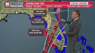 Hurricane Ian Update | Forecast, track and latest models | 11:15 p.m. Tuesday Advisory