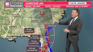 Hurricane Ian Update | Forecast, track and latest models | 11:15 p.m. Tuesday Advisory