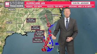 Hurricane Ian Update | Forecast, track and latest models | 11:15 p.m. Tuesday Advisory