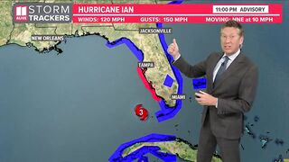 Hurricane Ian Update | Forecast, track and latest models | 11:15 p.m. Tuesday Advisory