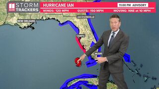 Hurricane Ian Update | Forecast, track and latest models | 11:15 p.m. Tuesday Advisory