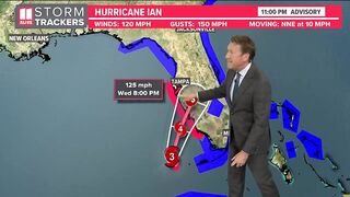 Hurricane Ian Update | Forecast, track and latest models | 11:15 p.m. Tuesday Advisory