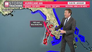 Hurricane Ian Update | Forecast, track and latest models | 11:15 p.m. Tuesday Advisory